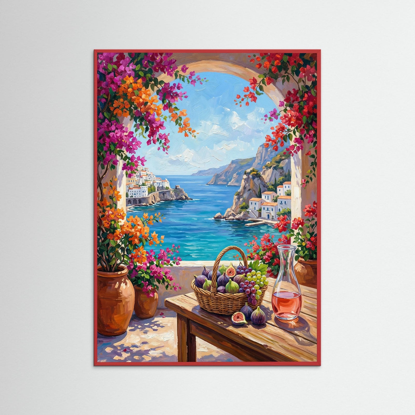 Red Wood Mediterranean Vista