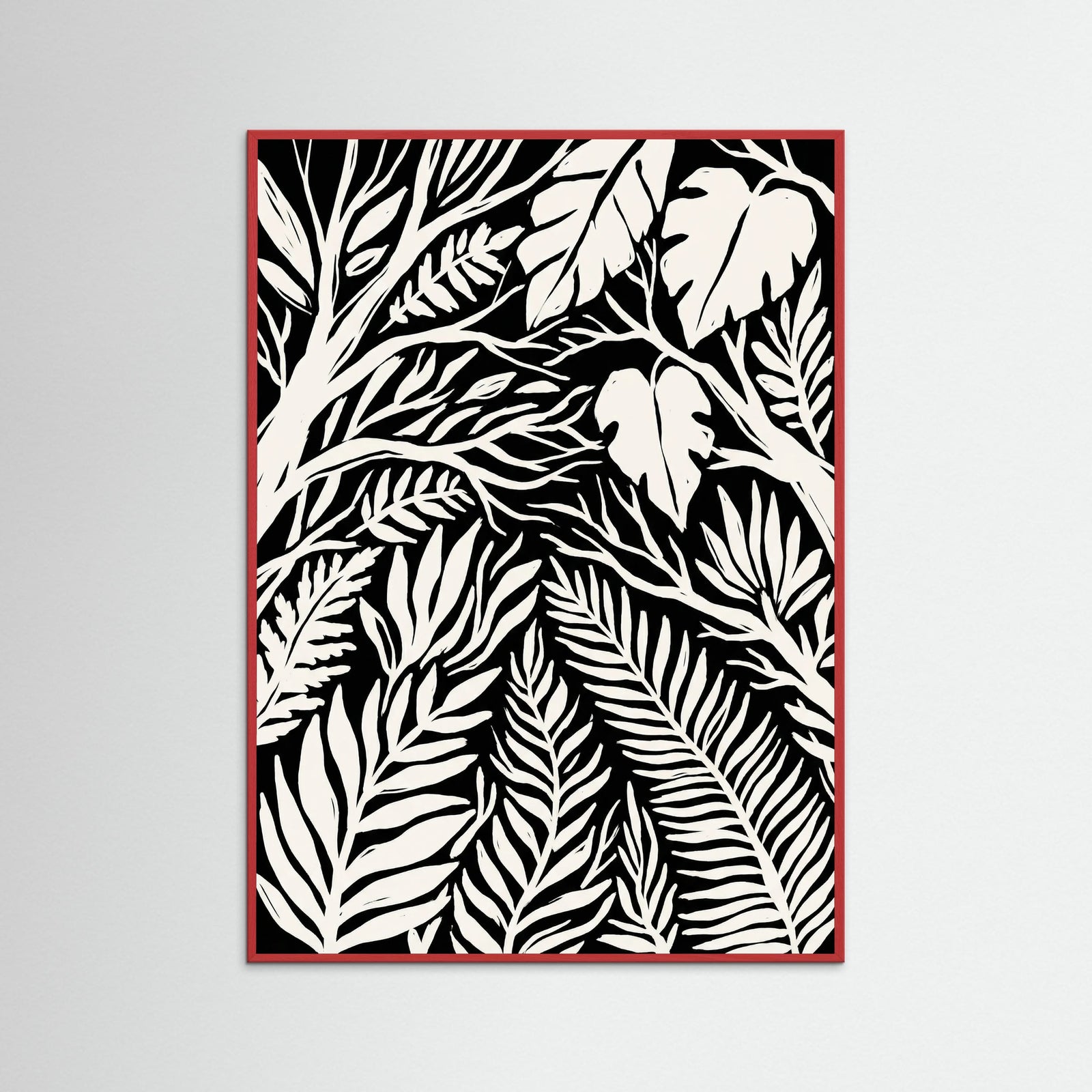 Red Wood Midnight Bloom Black