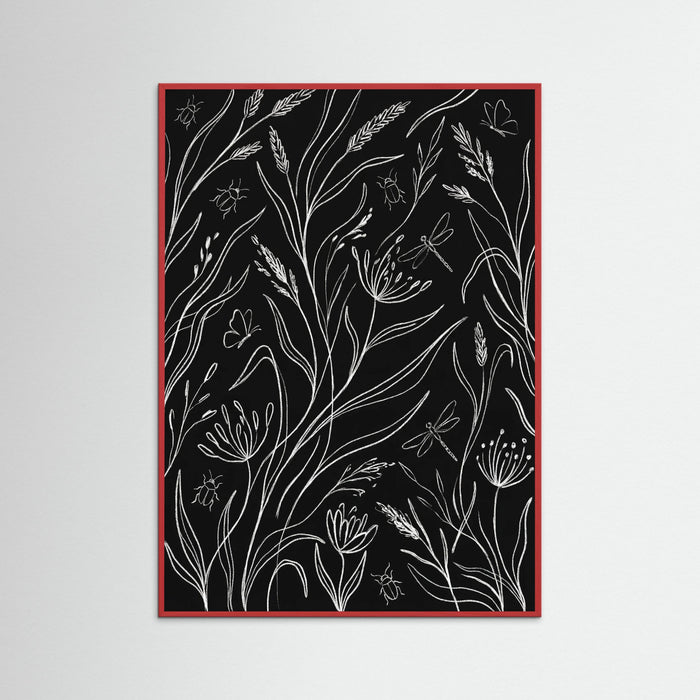 Red Wood Midnight Garden