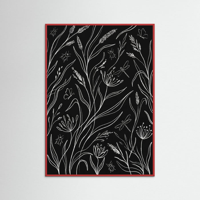 Red Wood Midnight Garden
