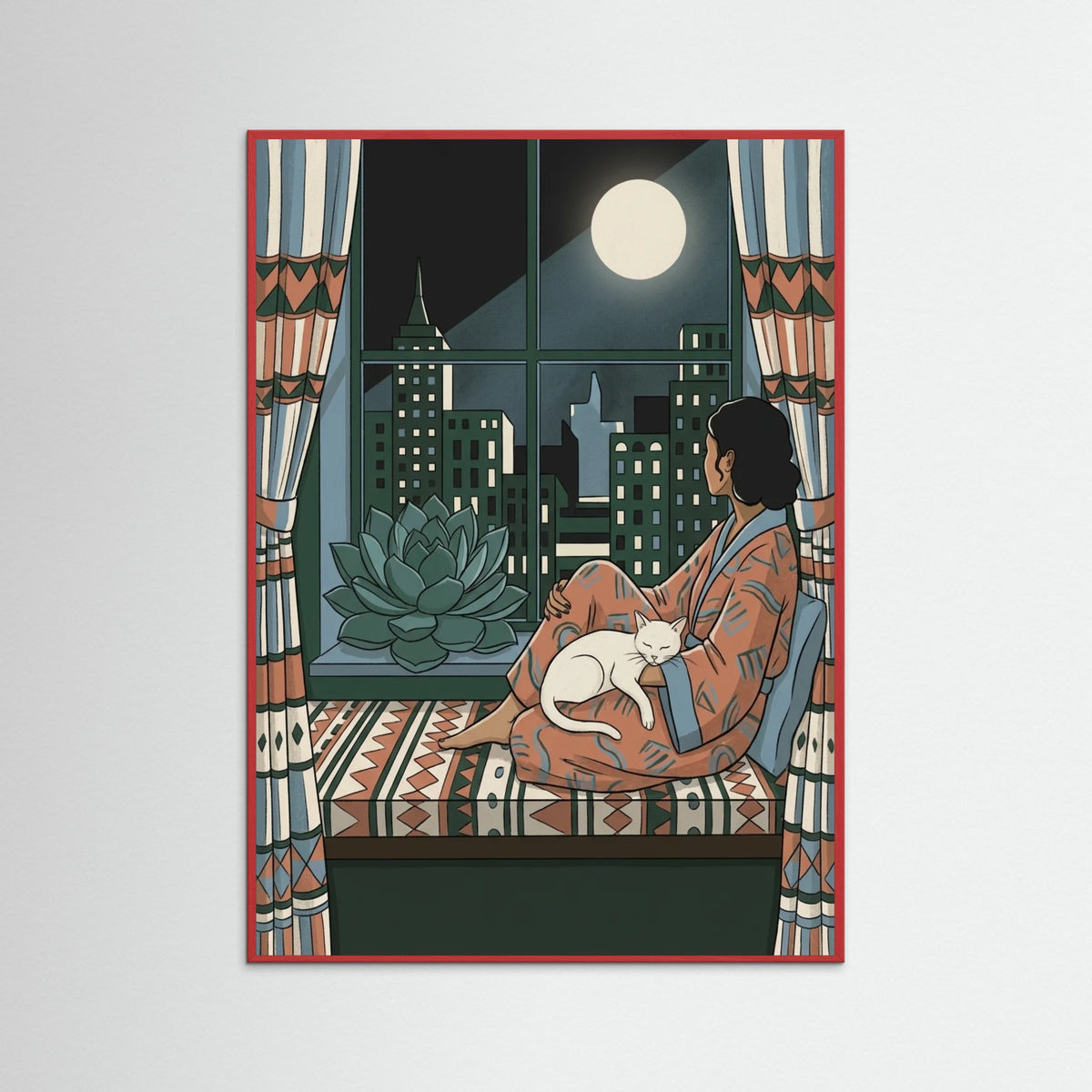 Red Wood Midnight Repose