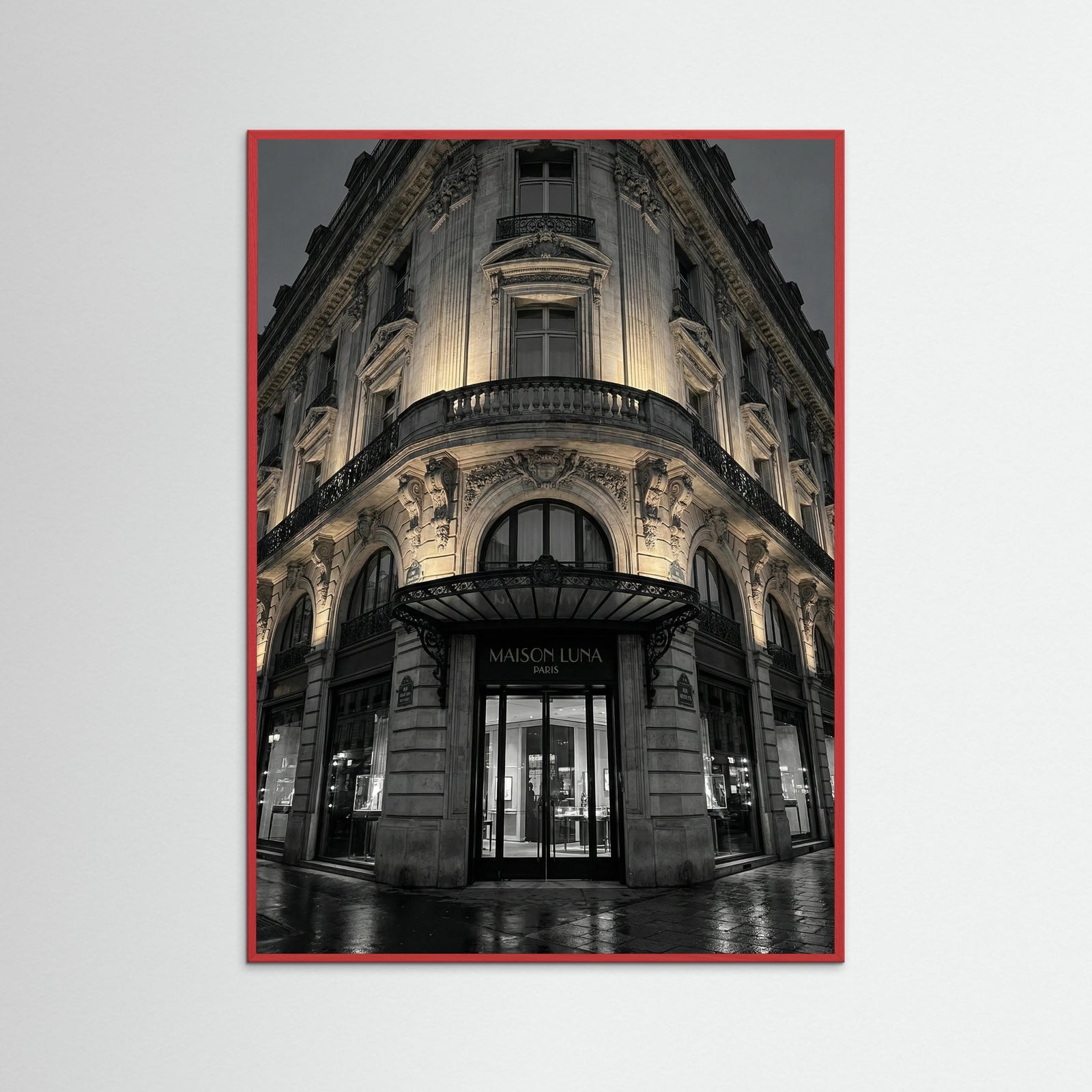 Red Wood Milanese Grandeur