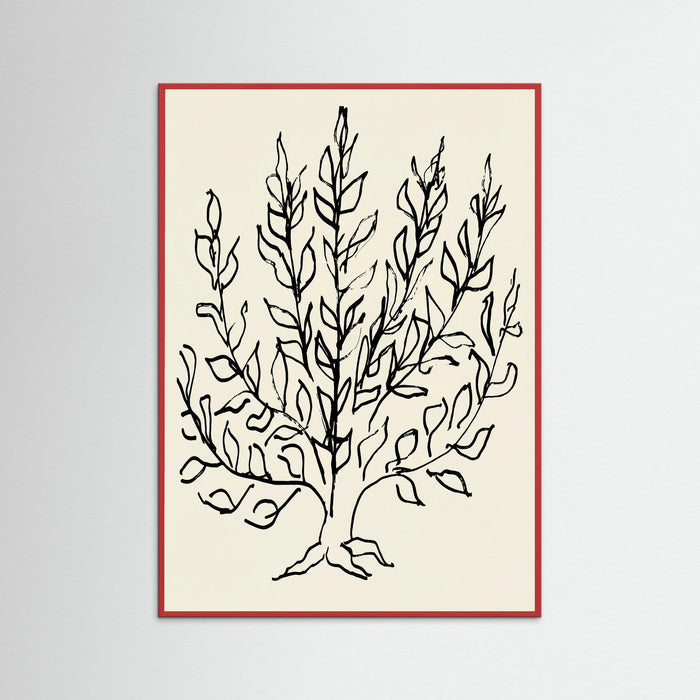 Red Wood Minimalist Bush