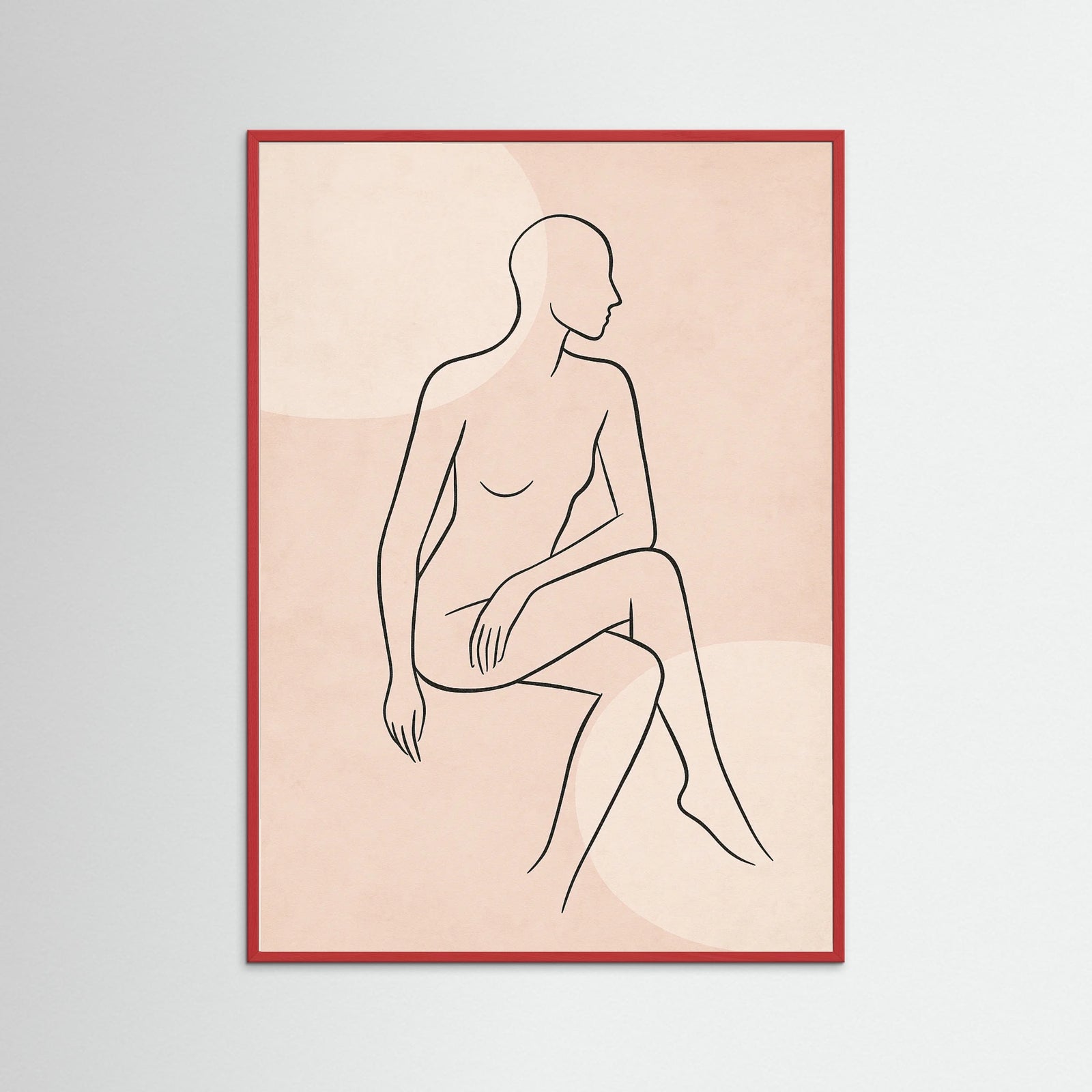 Red Wood Minimalist Muse