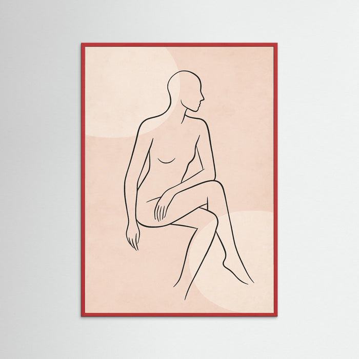 Red Wood Minimalist Muse