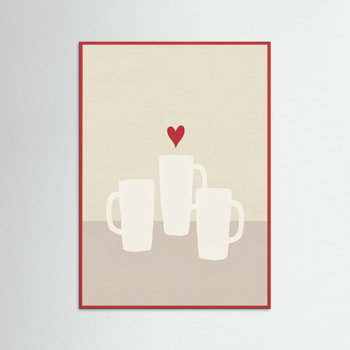 Red Wood Minimalist Wine Still