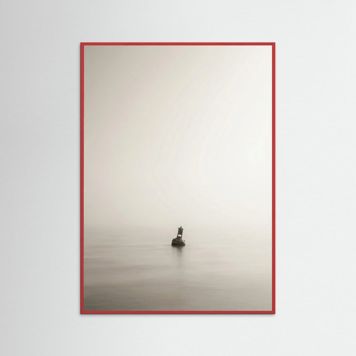 Red Wood Misty Horizon