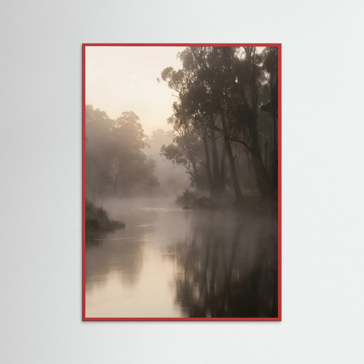 Red Wood Misty Peaks