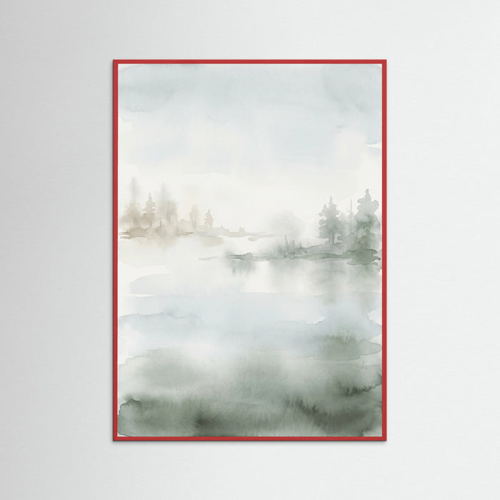 Red Wood Misty Pine Green