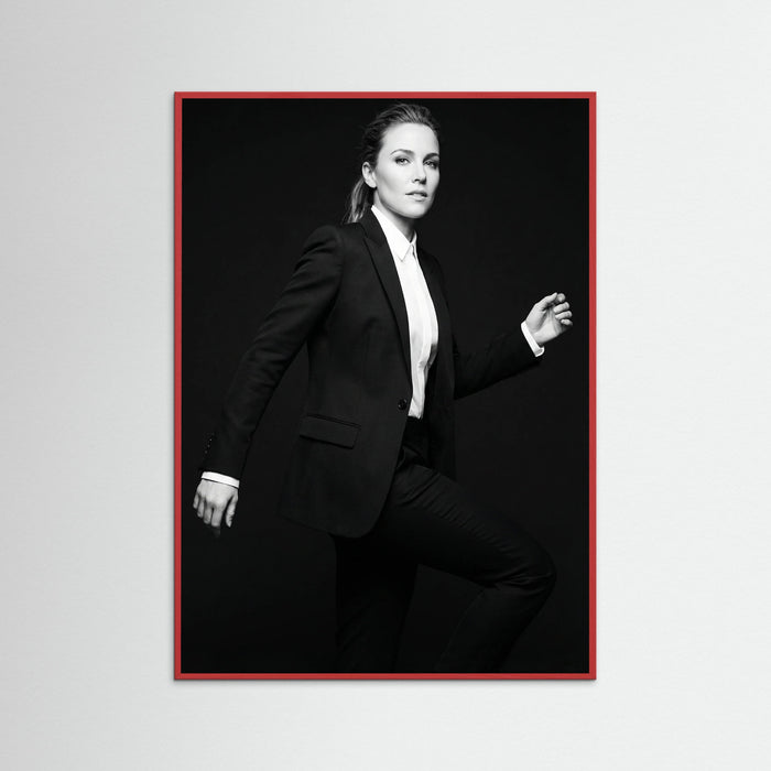 Red Wood Monochrome Icon