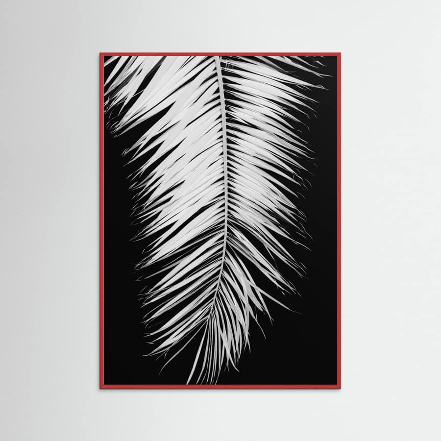Poster Monochrome Palm Elegance – poster e stampa artistica