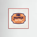 Red Wood Monroe Hotel New York Poster