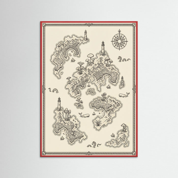 Red Wood Moomin Valley Map