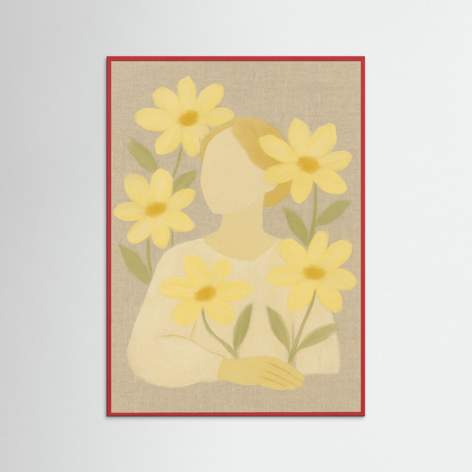 Red Wood Morning Petals