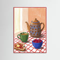 Red Wood Morning Still Life