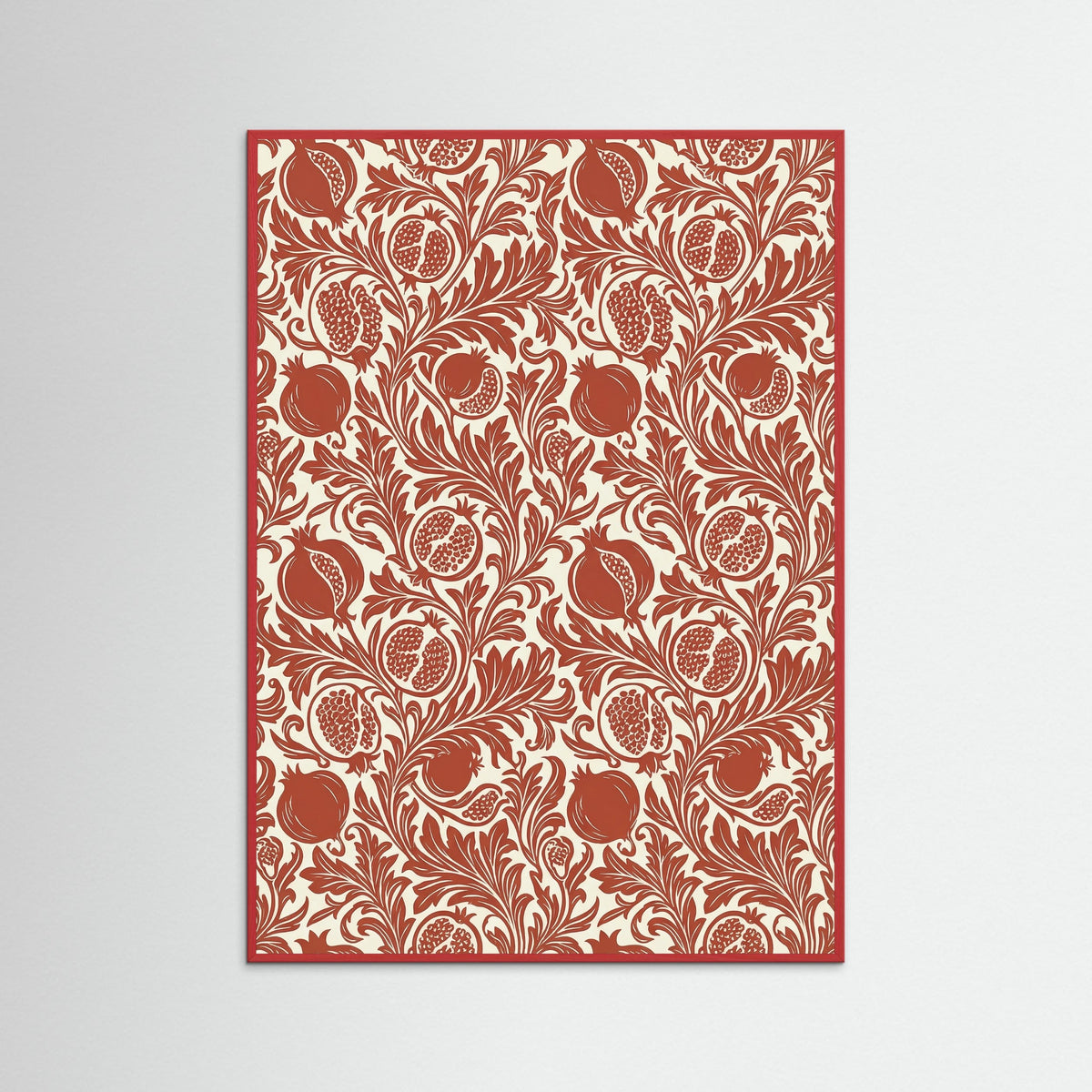 Red Wood Morrisian Blue Flora