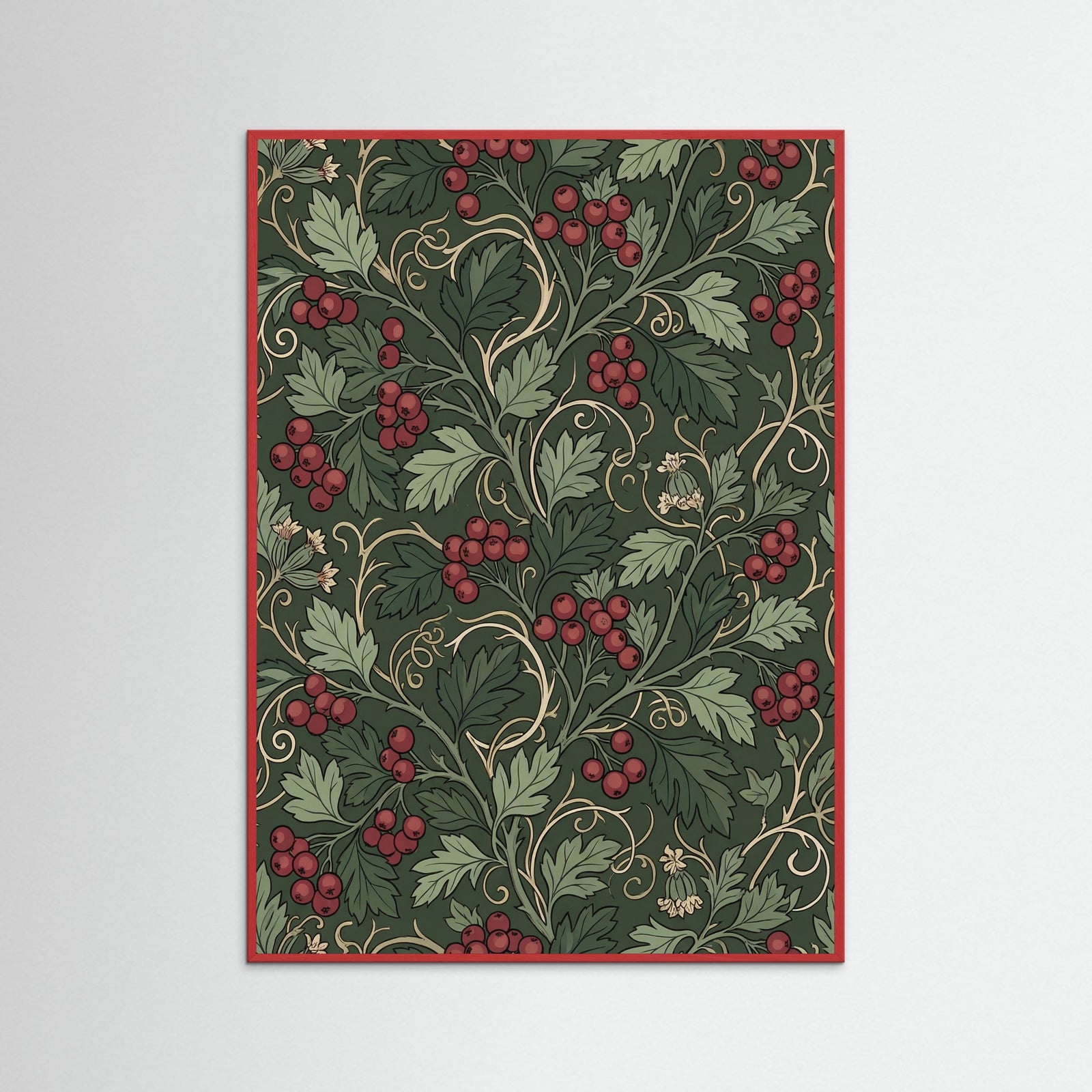 Red Wood Morrisian Flora