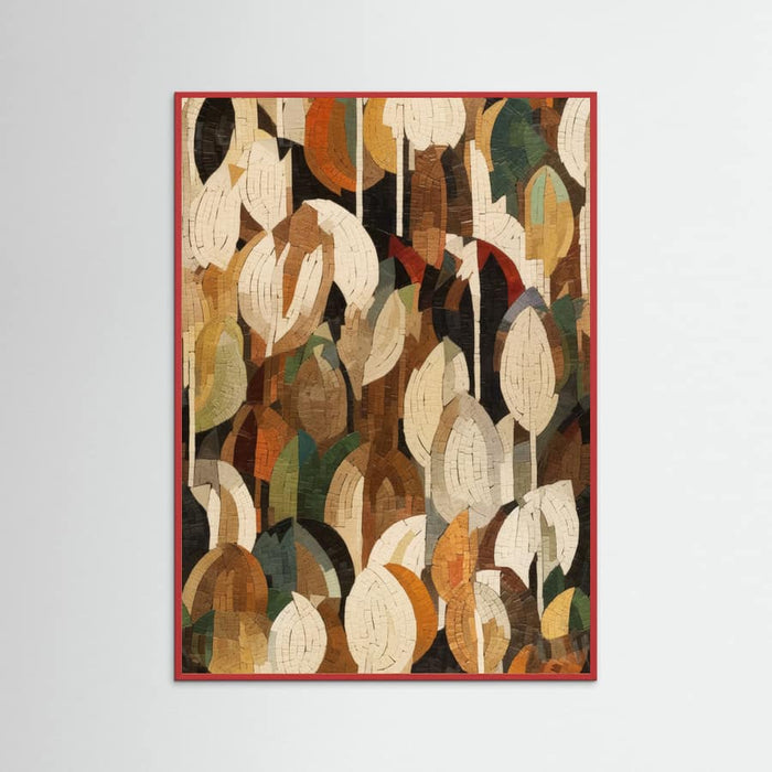 Mosaic Leafs Poster – poster och konsttryck