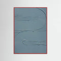 Affiche Mud Texture 12 Blue – affiche et impression d’art