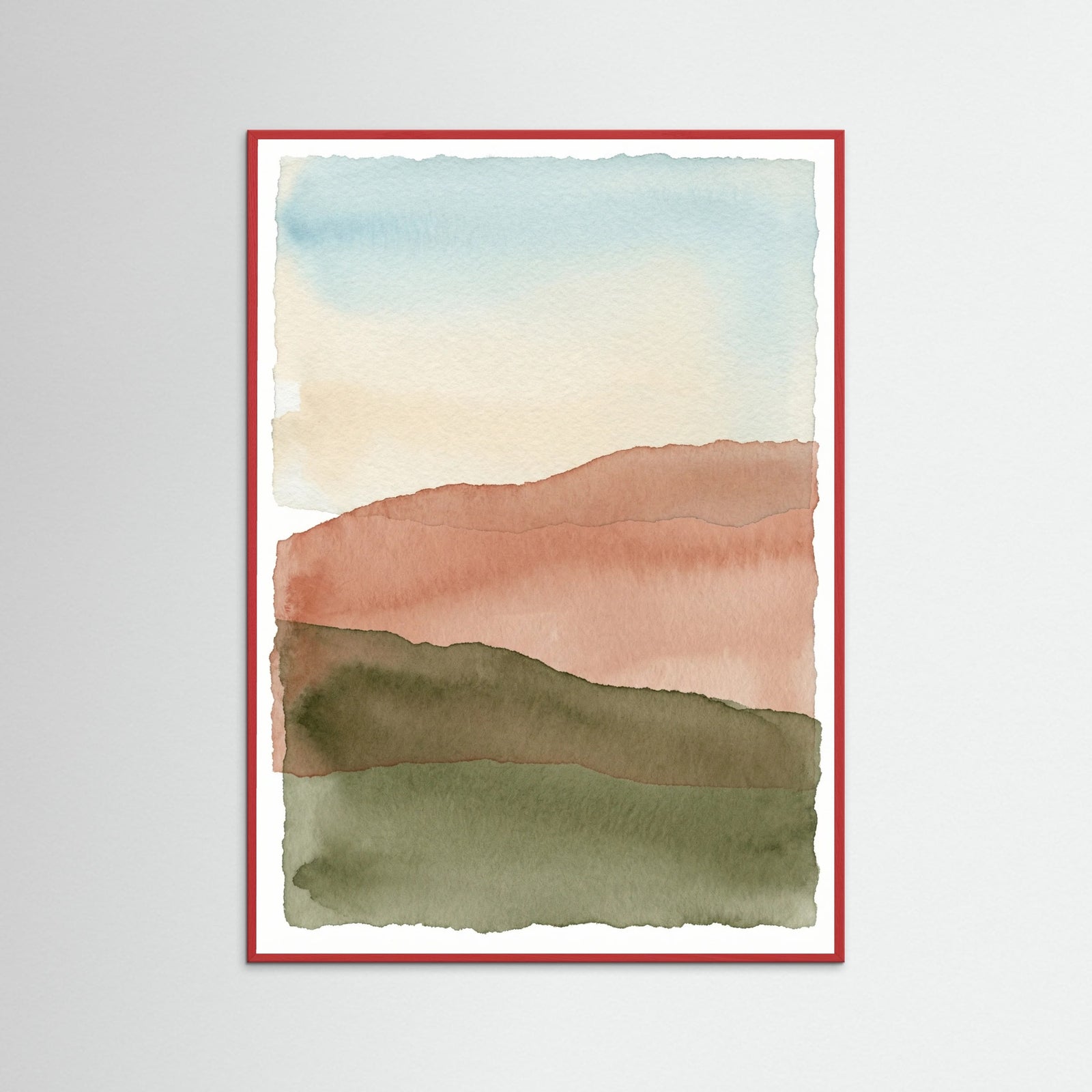 Red Wood Muted Rhythms