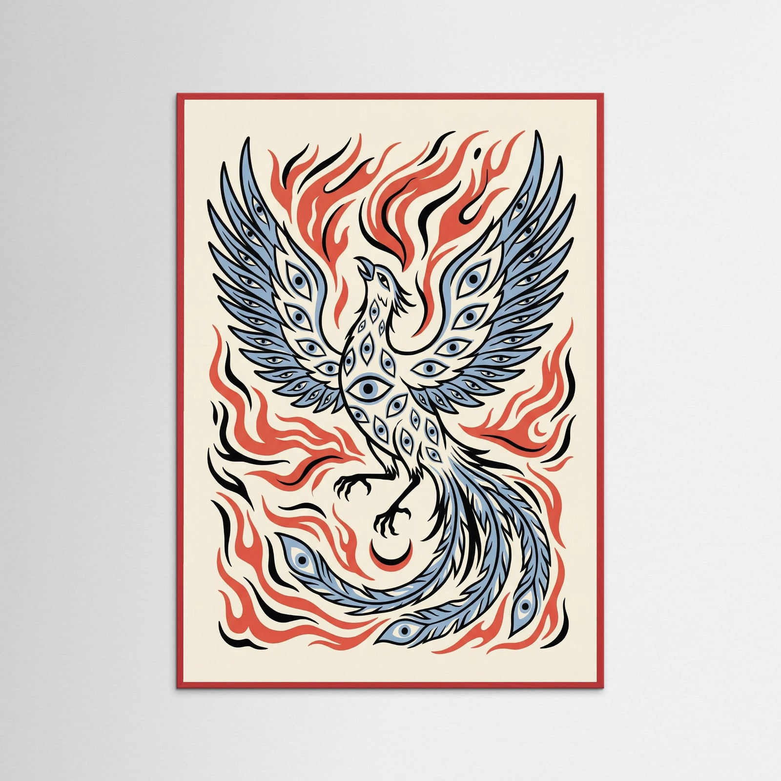 Red Wood Mystic Serpent Eye