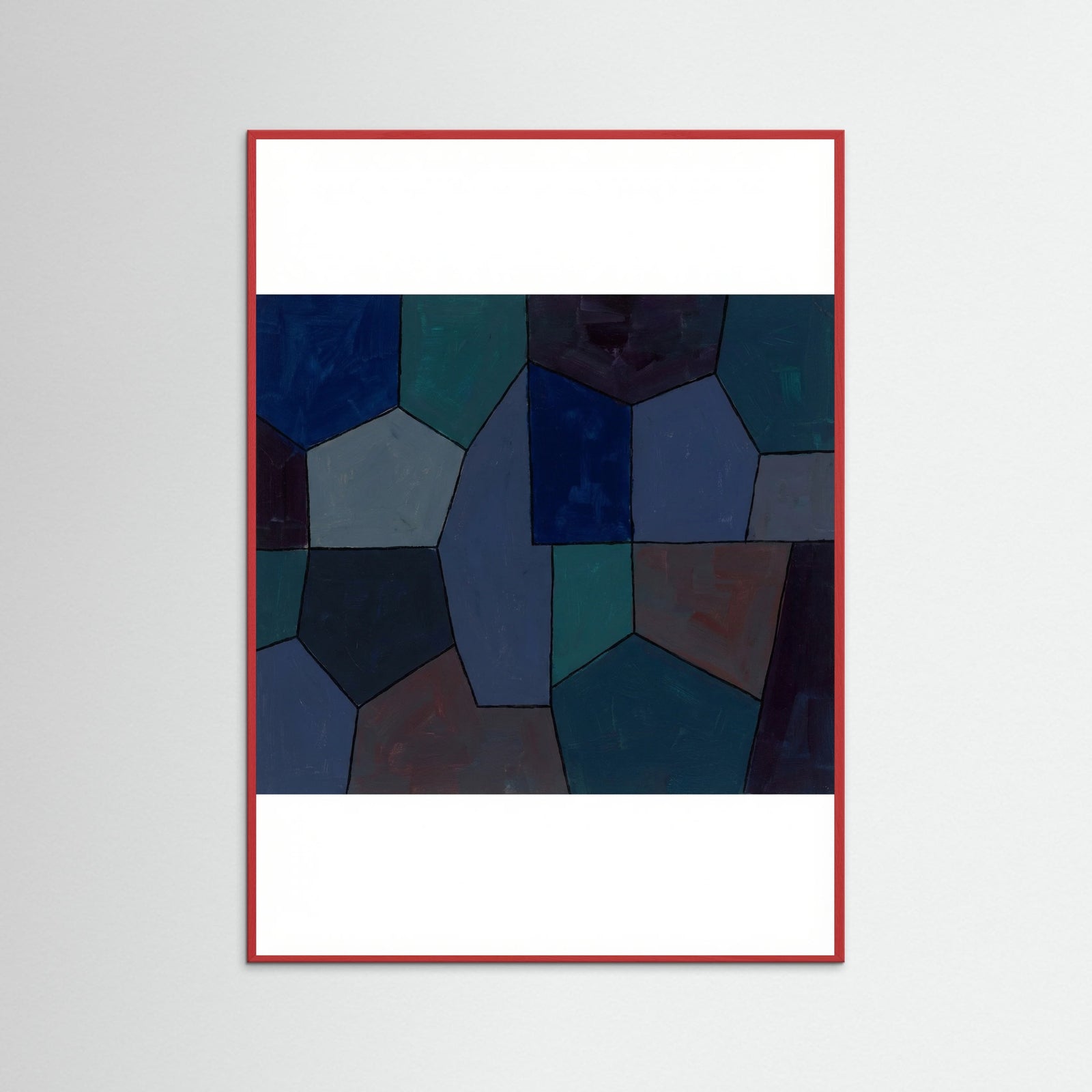 Red Wood Nocturne Geometry