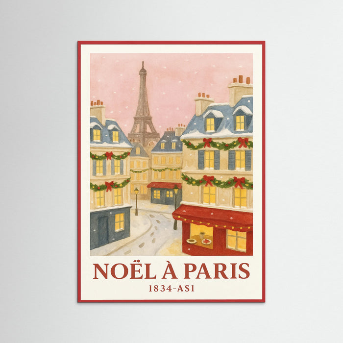 Red Wood Noel a Paris