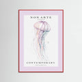Plakat Non Arte Jellyfish – plakat i druk artystyczny