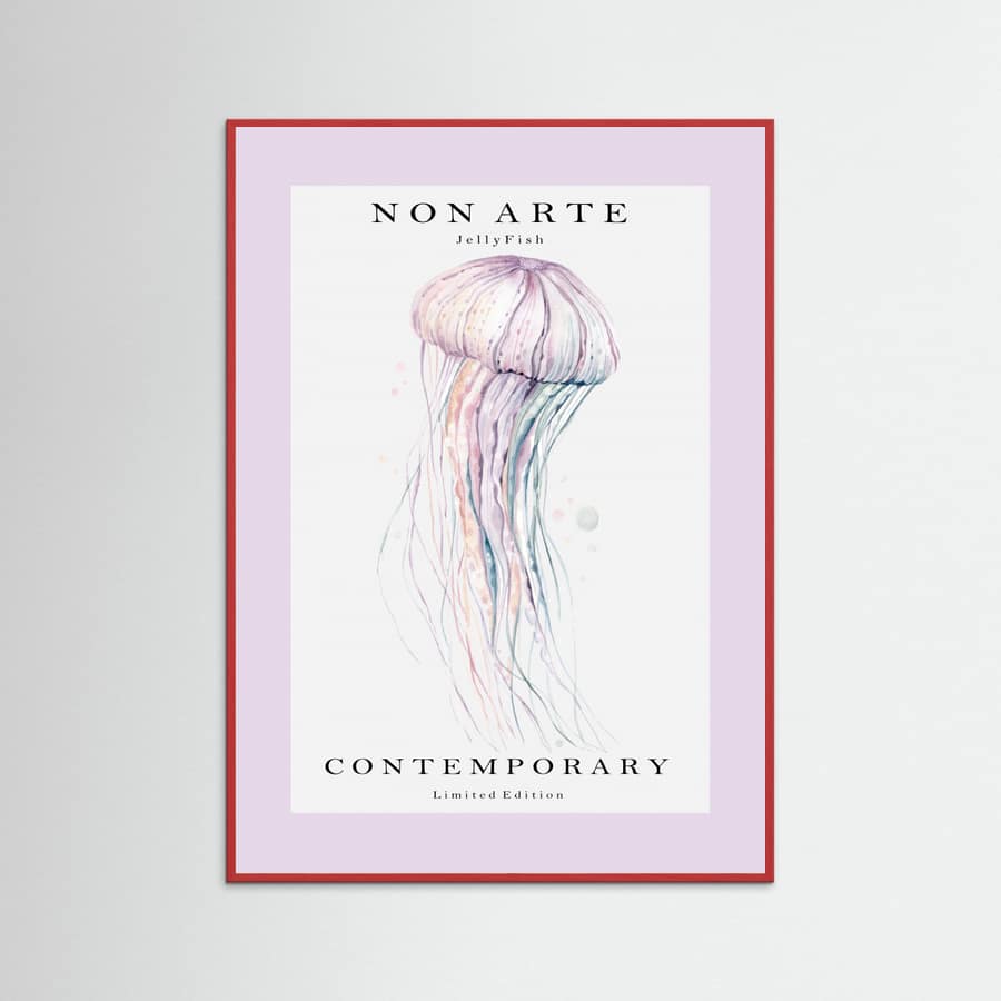 Plakat Non Arte Jellyfish – plakat i druk artystyczny