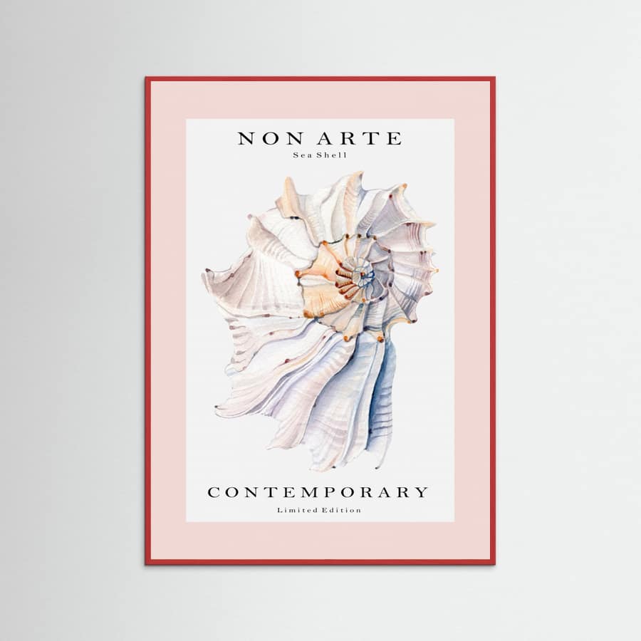 Plakat Non Arte Sea Shell no.1 – plakat i druk artystyczny