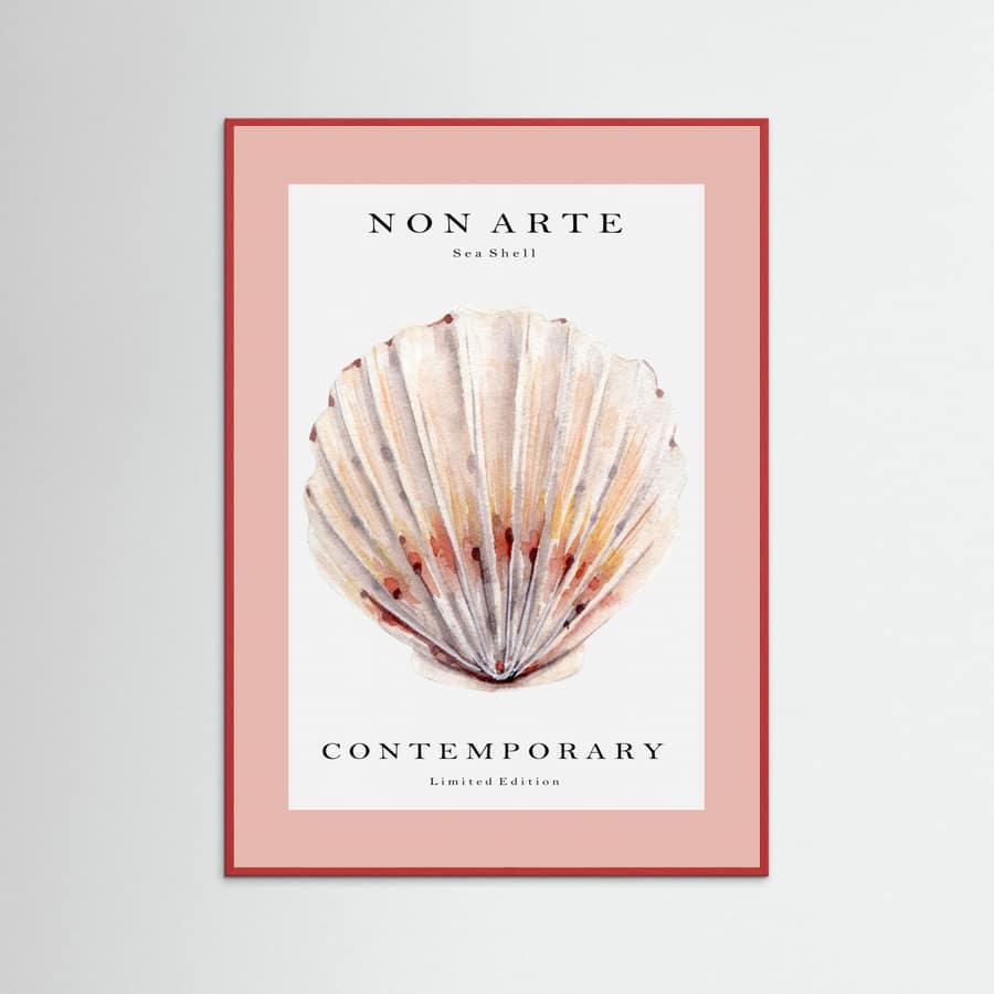 Plakat Non Arte Sea Shell no.2 – plakat i druk artystyczny