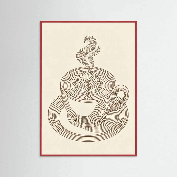 Noodle Flow – plakat og kunsttryk
