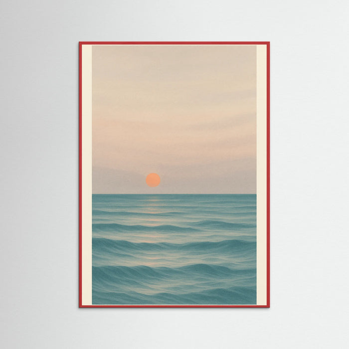 Red Wood Ocean Embrace