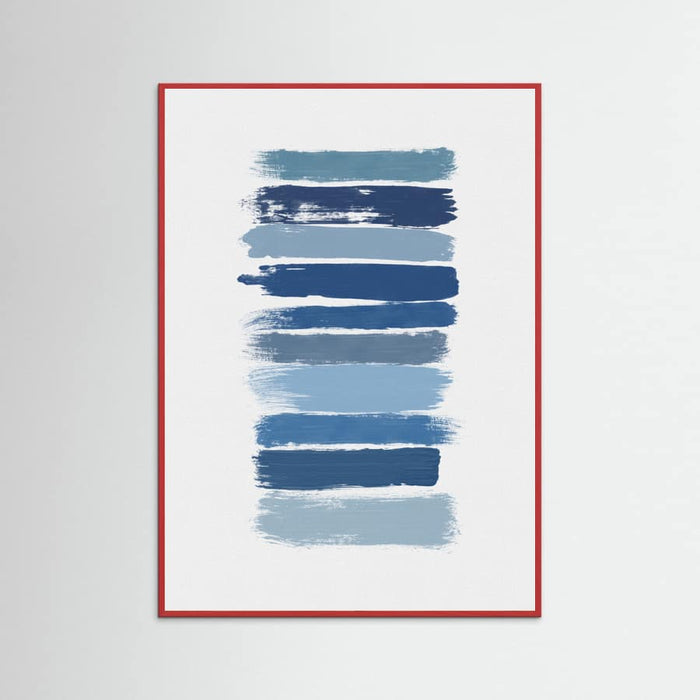 Póster Ombre Blue – póster e impresión artística