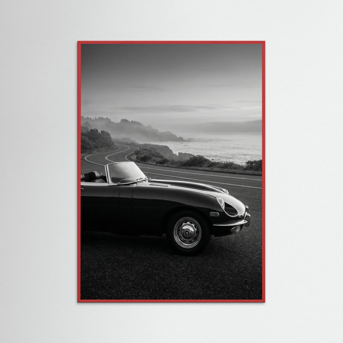 Red Wood Open Road Porsche