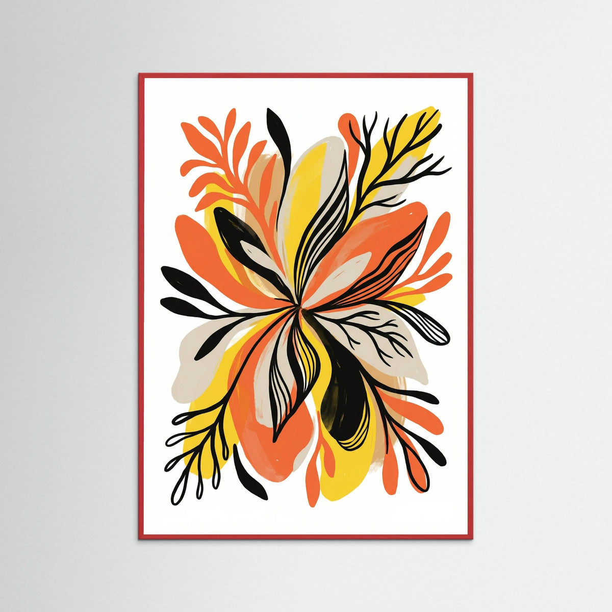 Red Wood Organic Bloom Forms