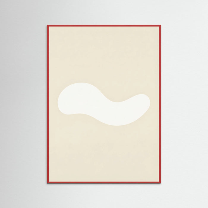 Red Wood Organic Cutout Forms