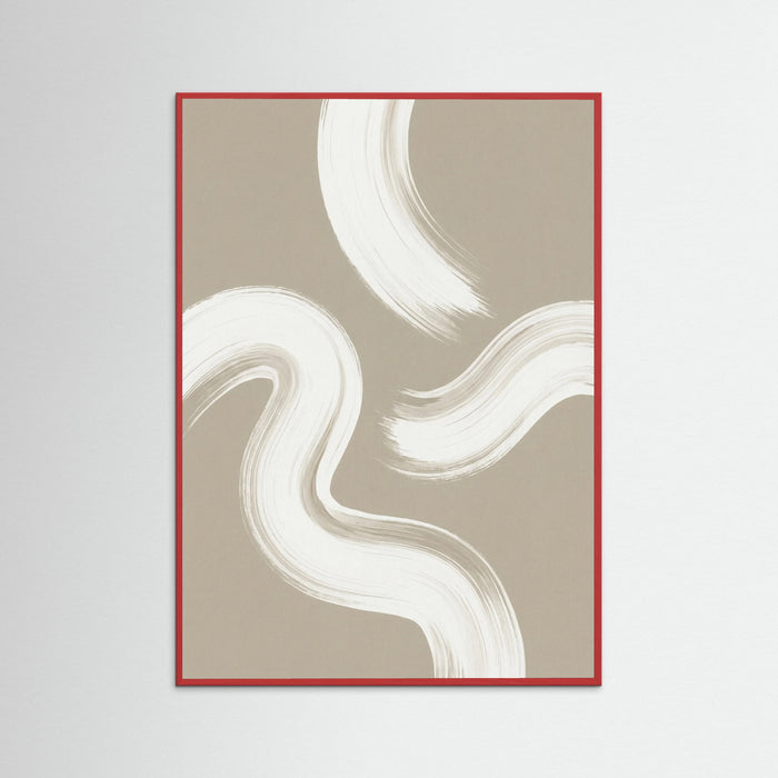 Red Wood Organic Flow Beige