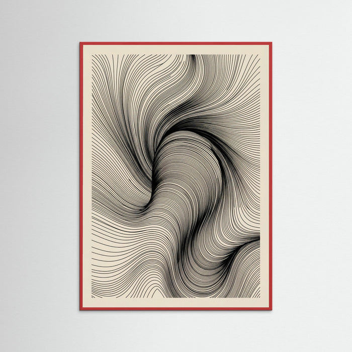 Red Wood Organic Flow Beige