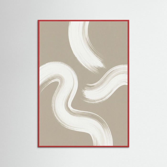 Red Wood Organic Flow Beige