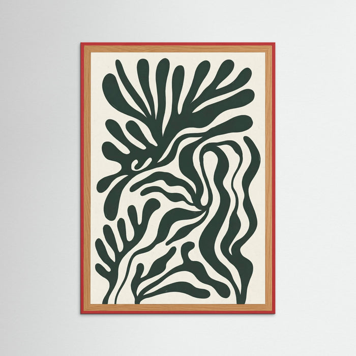 Red Wood Organic Flow Green