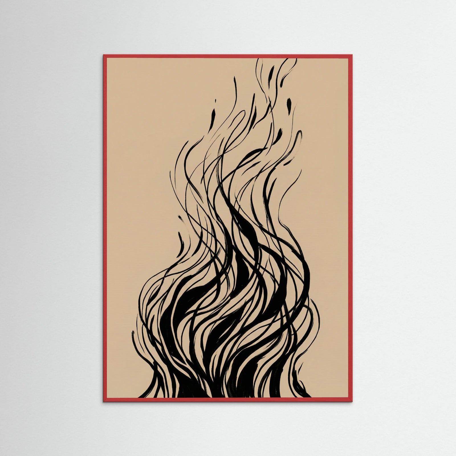 Red Wood Organic Flow