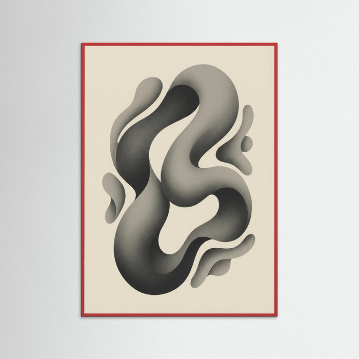 Red Wood Organic Forms