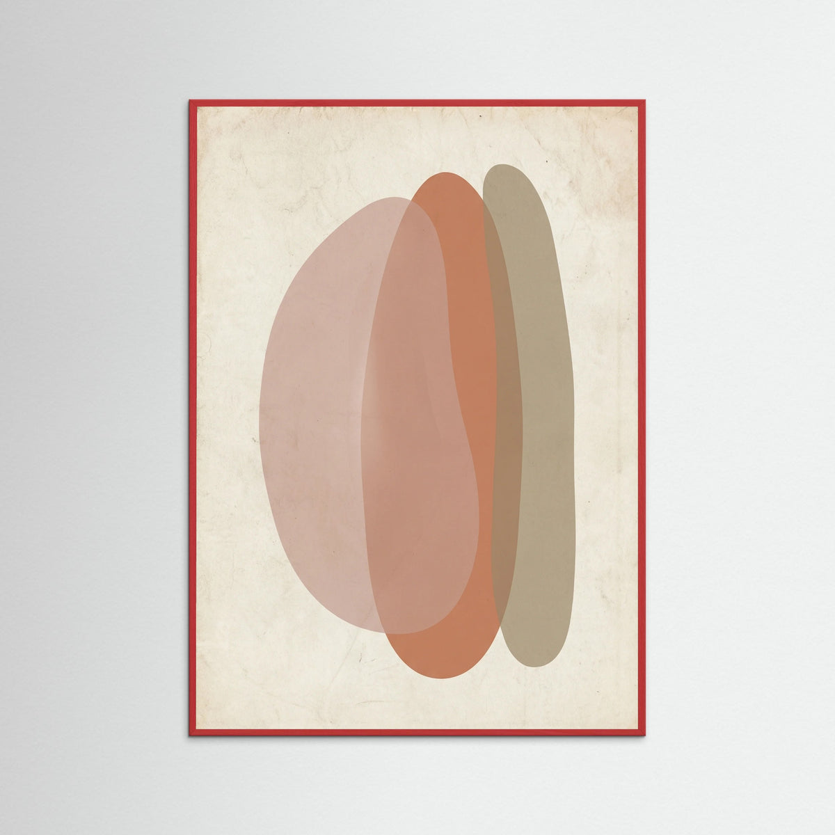 Red Wood Organic Forms