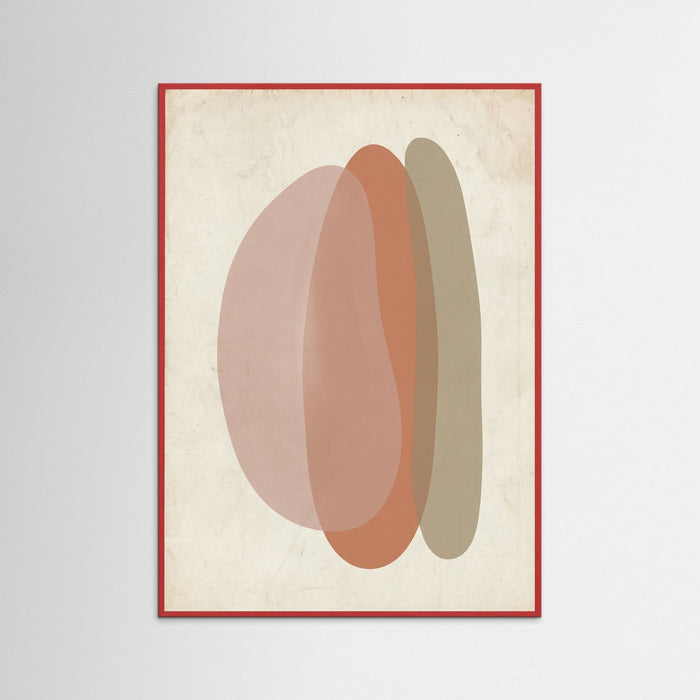 Red Wood Organic Forms