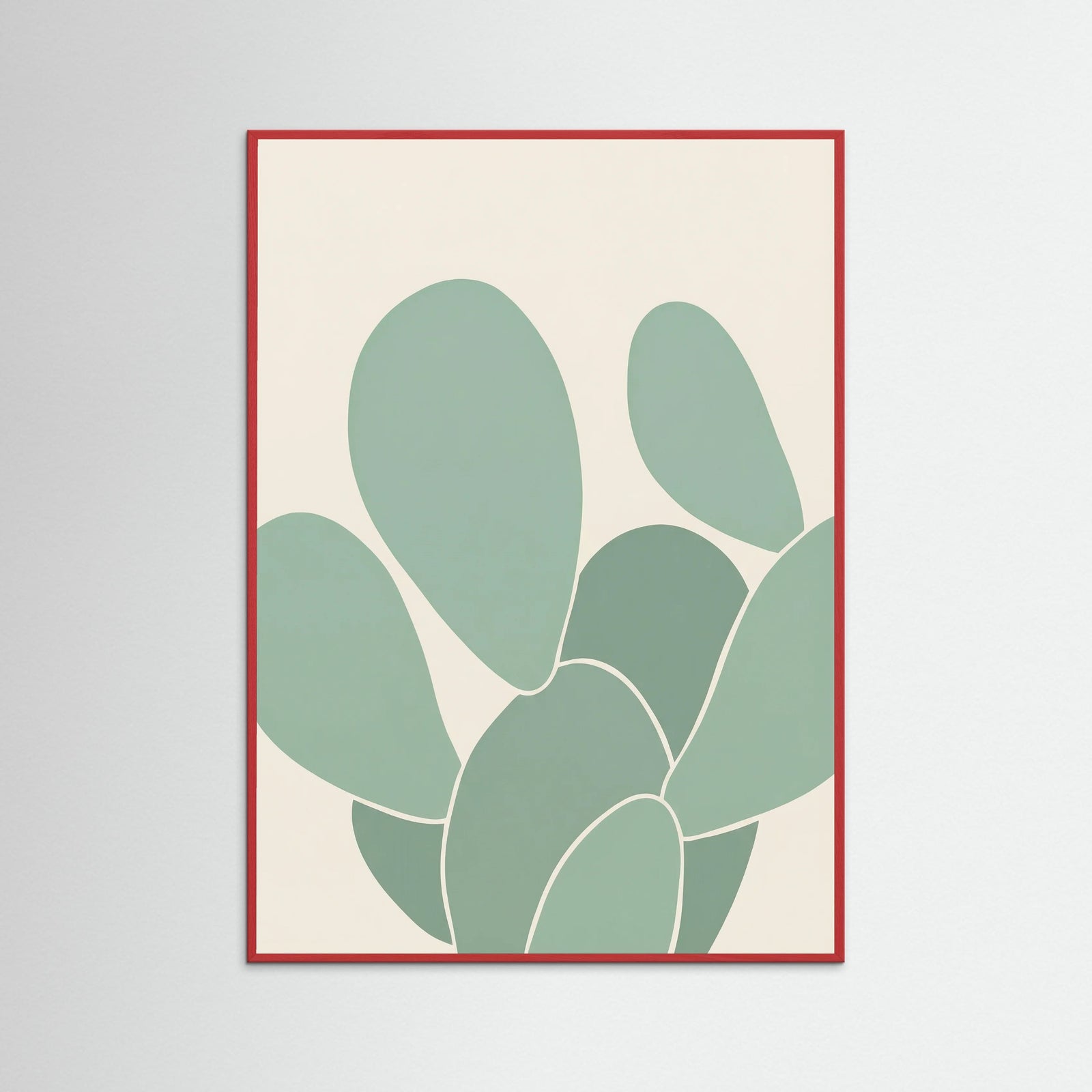 Red Wood Organic Leaf Study