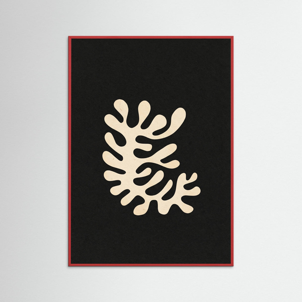 Red Wood Organic Silhouette