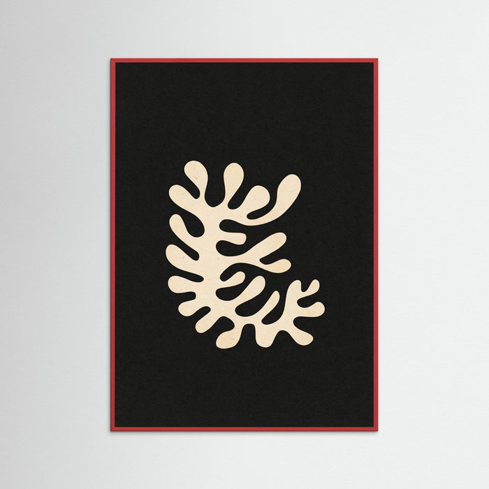 Red Wood Organic Silhouette