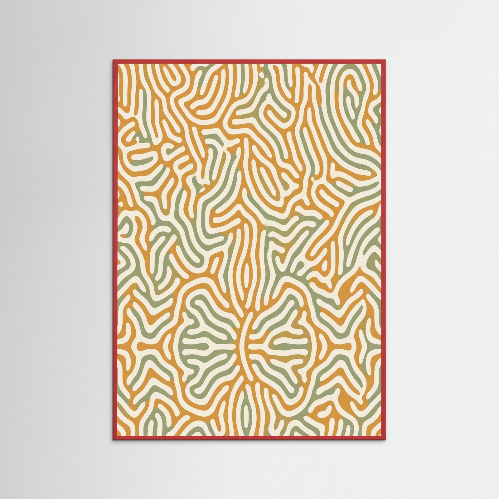 Red Wood Organic Wavelengths