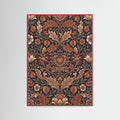 Red Wood Ornate Foliage